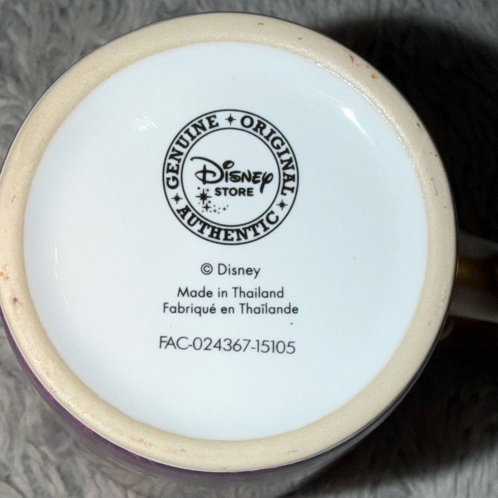 Disney Fairytale Mug Designer Collection with Ariel and Ursula Purple & Gold - Picture 9 of 11